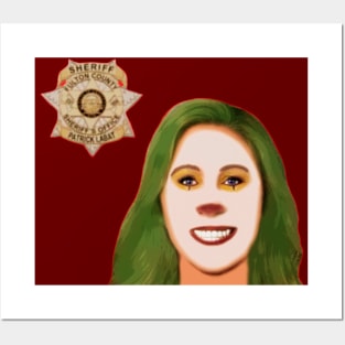 marjorie taylor greene mugshot Posters and Art